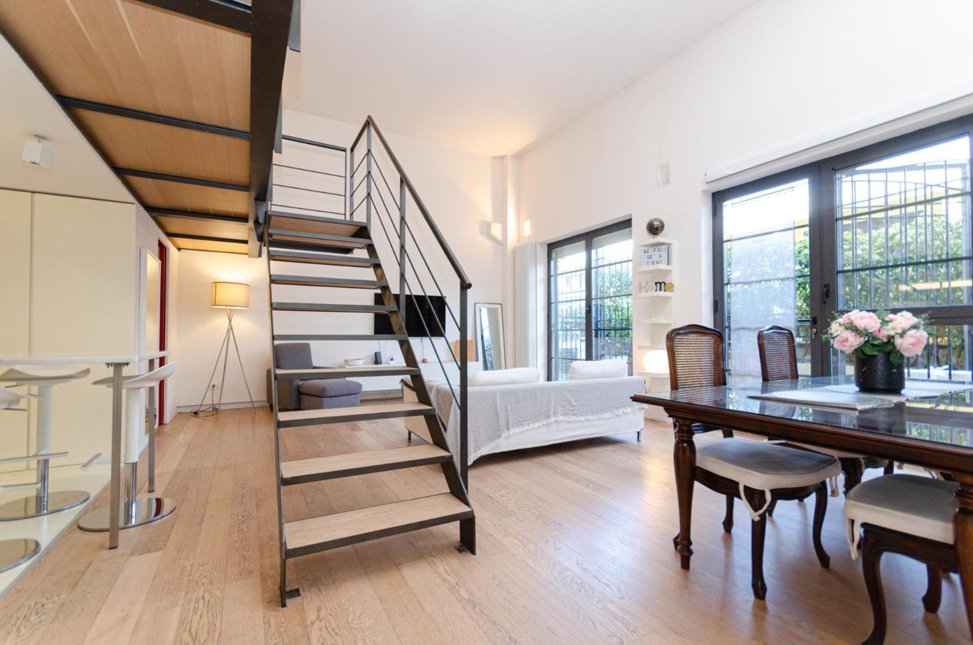 Vivimihome Loft Su Due Livelli Con Terrazzo ミラノ エクステリア 写真